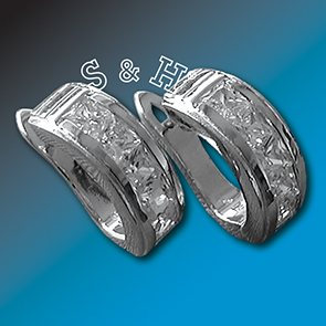 Stříbrné náušnice
