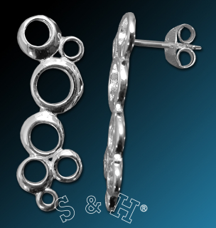 Stříbrné náušnice