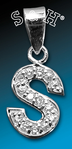 Přívěsek - písmeno S